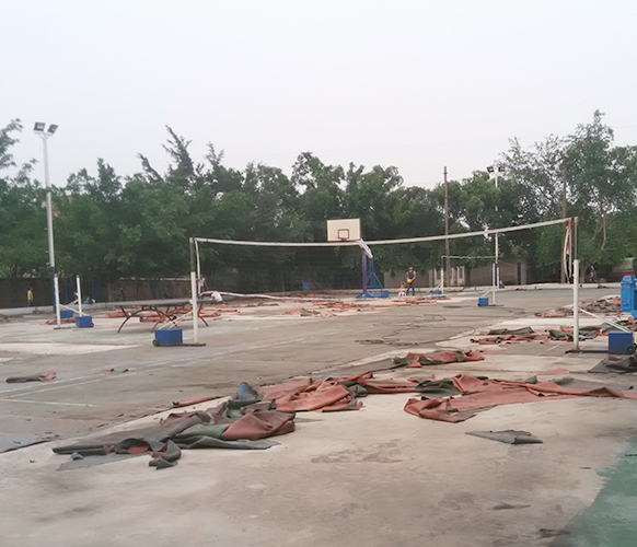 塑胶跑道拆除